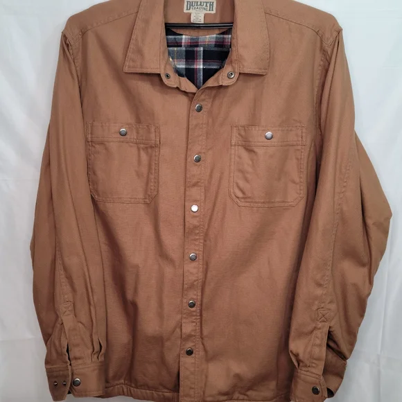 Duluth Trading co. Men’s Fire Hose Flannel-Lined Jacket 2XL - Picture 10 of 14